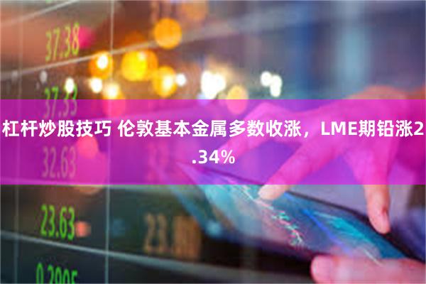 杠杆炒股技巧 伦敦基本金属多数收涨，LME期铅涨2.34%