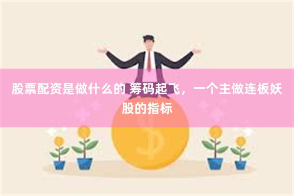 股票配资是做什么的 筹码起飞，一个主做连板妖股的指标